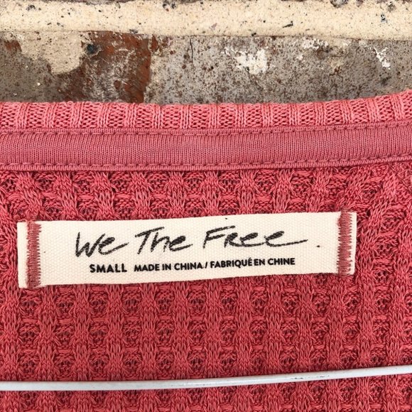 NEW Free People Santa Clara Slouchy Thermal Top S - Picture 12 of 15